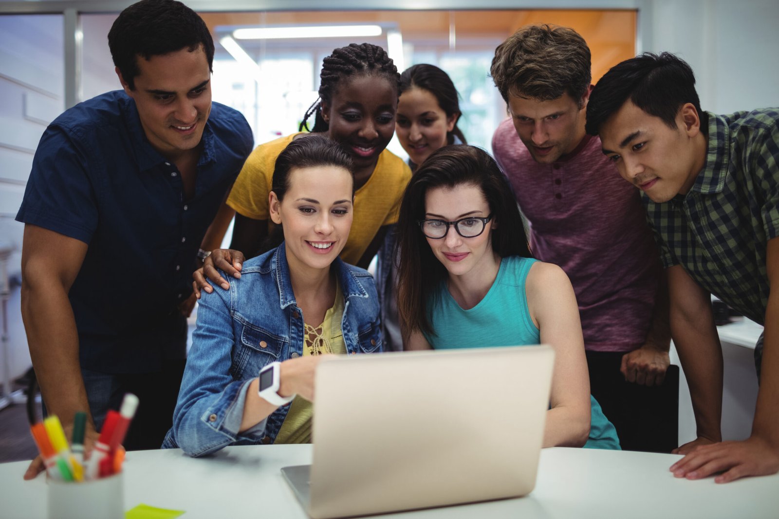Group of teachers learning about AI